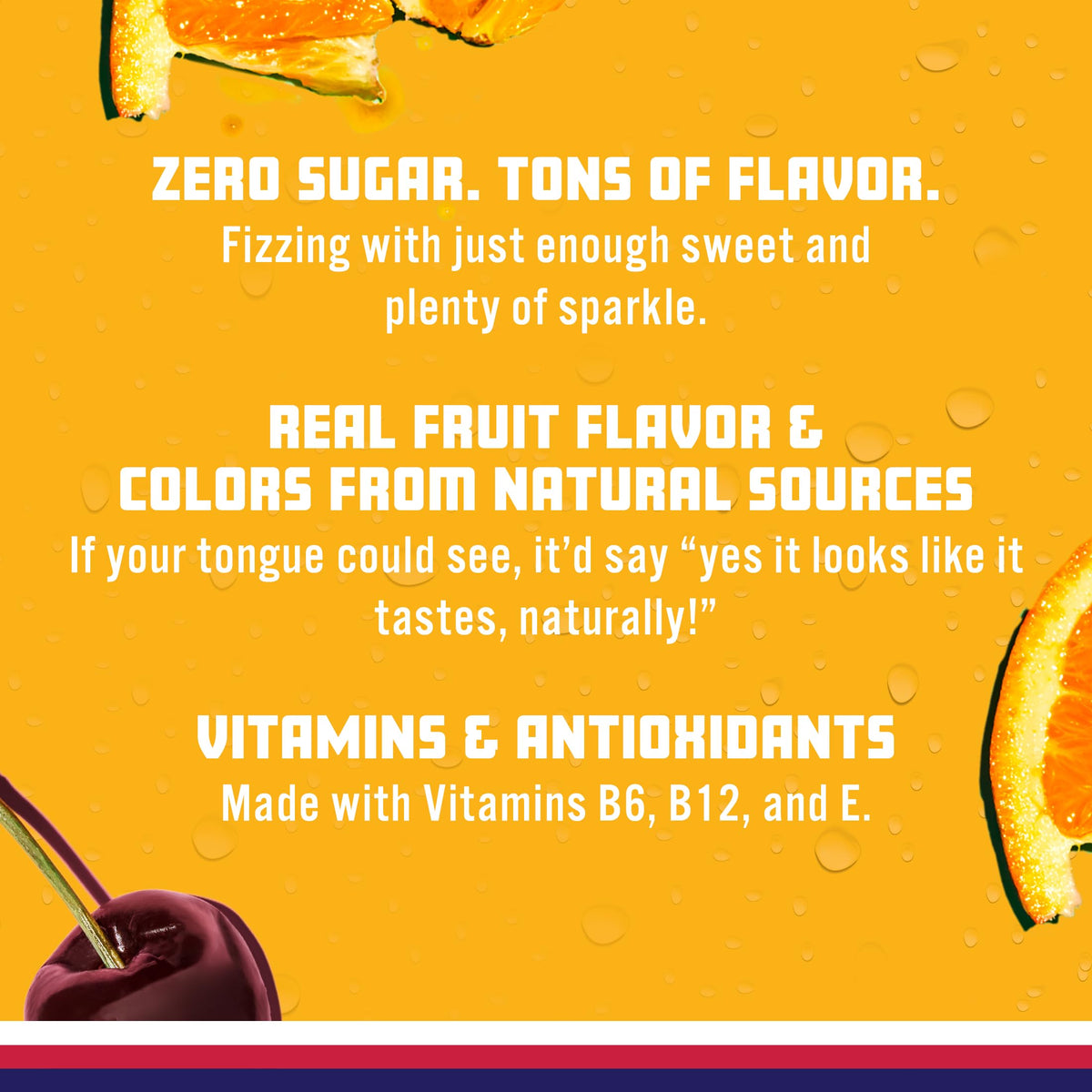 Sparkling Ice Fruit Punch glass pour to showcase fizz and aroma.