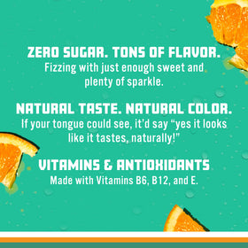 12-pack of Sparkling Ice Orange Mango bottles for on-the-go hydration.