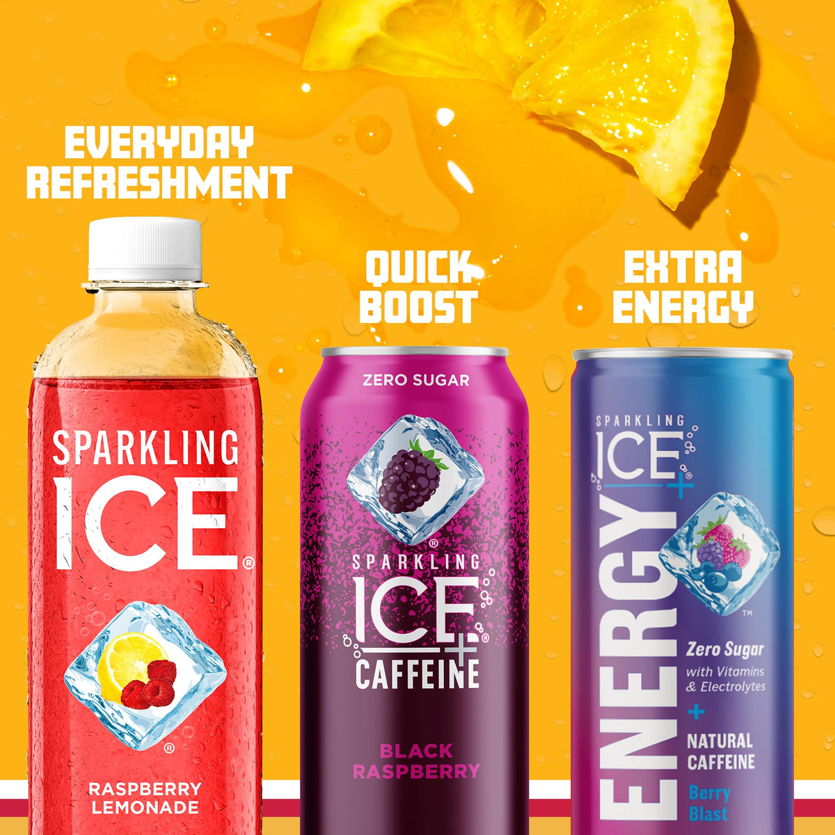 12-bottle Sparkling Ice pack ready for home, office, or gatherings.