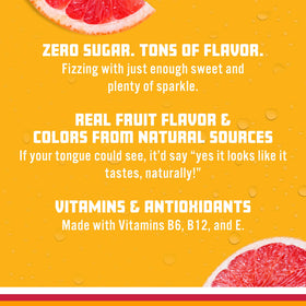 12-pack Sparkling Ice Pink Grapefruit packaging for convenient refreshment