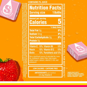 Sparkling Ice Starburst Orange can adds bright citrus fizz with vitamins.