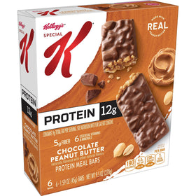 Special K Bar Protein individually wrapped bars for freshness.
