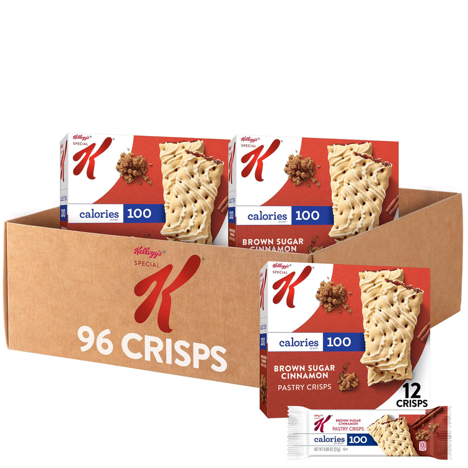 Special K Bar Pastry Crisps packaging for convenient on-the-go snacking