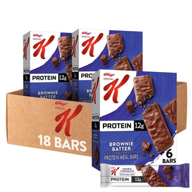 Special K Brownie Batter Bar front view for on-the-go protein boost