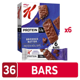 Special K Brownie Batter Bar nutrition panel shows protein and fiber