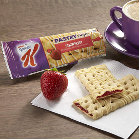 Special K Variety Pack assorted flavors display shows flaky crust and fillings