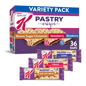 Special K Variety Pack brown sugar cinnamon crisp in box for quick on-the-go snack