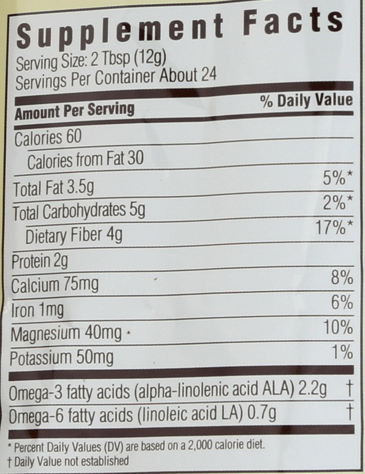 Spectrum Essentials Ground Chia Seed blended into a smoothie showing neutral flavor integration