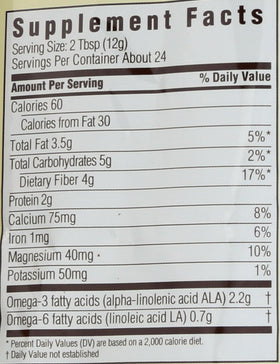 Spectrum Essentials Ground Chia Seed blended into a smoothie showing neutral flavor integration
