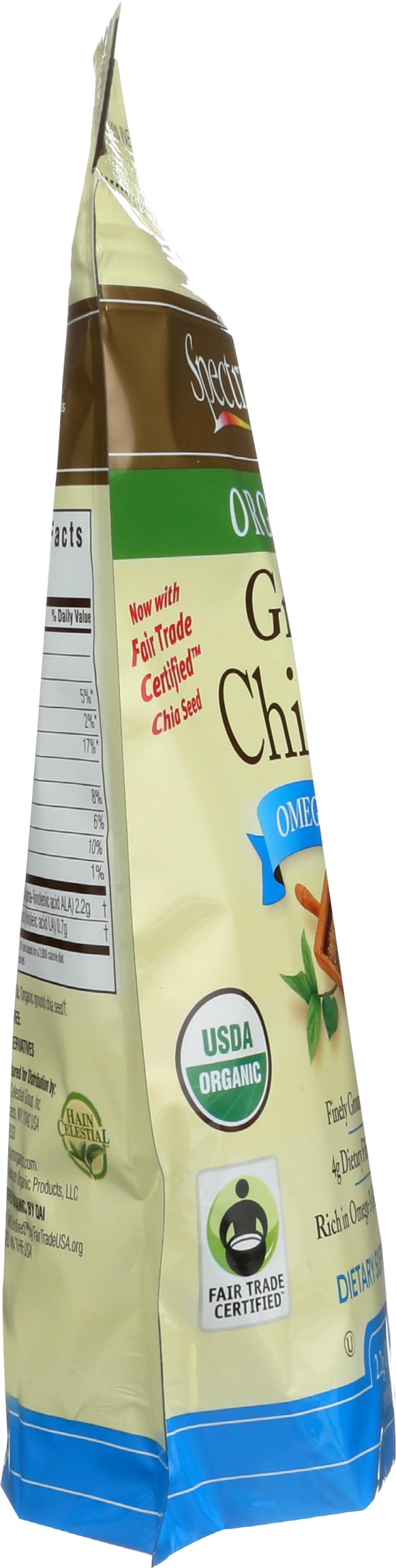 Spectrum Essentials Ground Chia Seed as vegan egg substitute in recipes