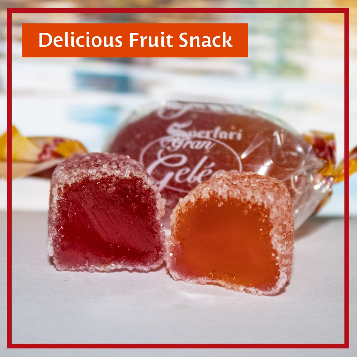 Sperlari Gran Duetto individually wrapped bites, easy sharing.