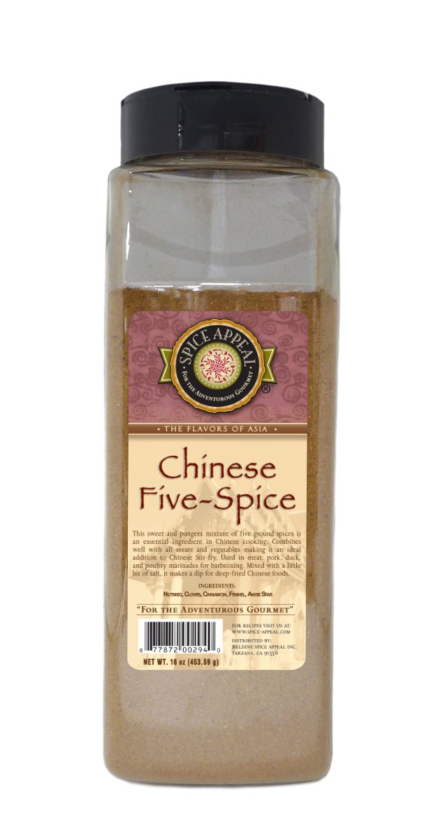 Spice Appeal Chinese Five-Spice bottle adds balanced flavor to meals