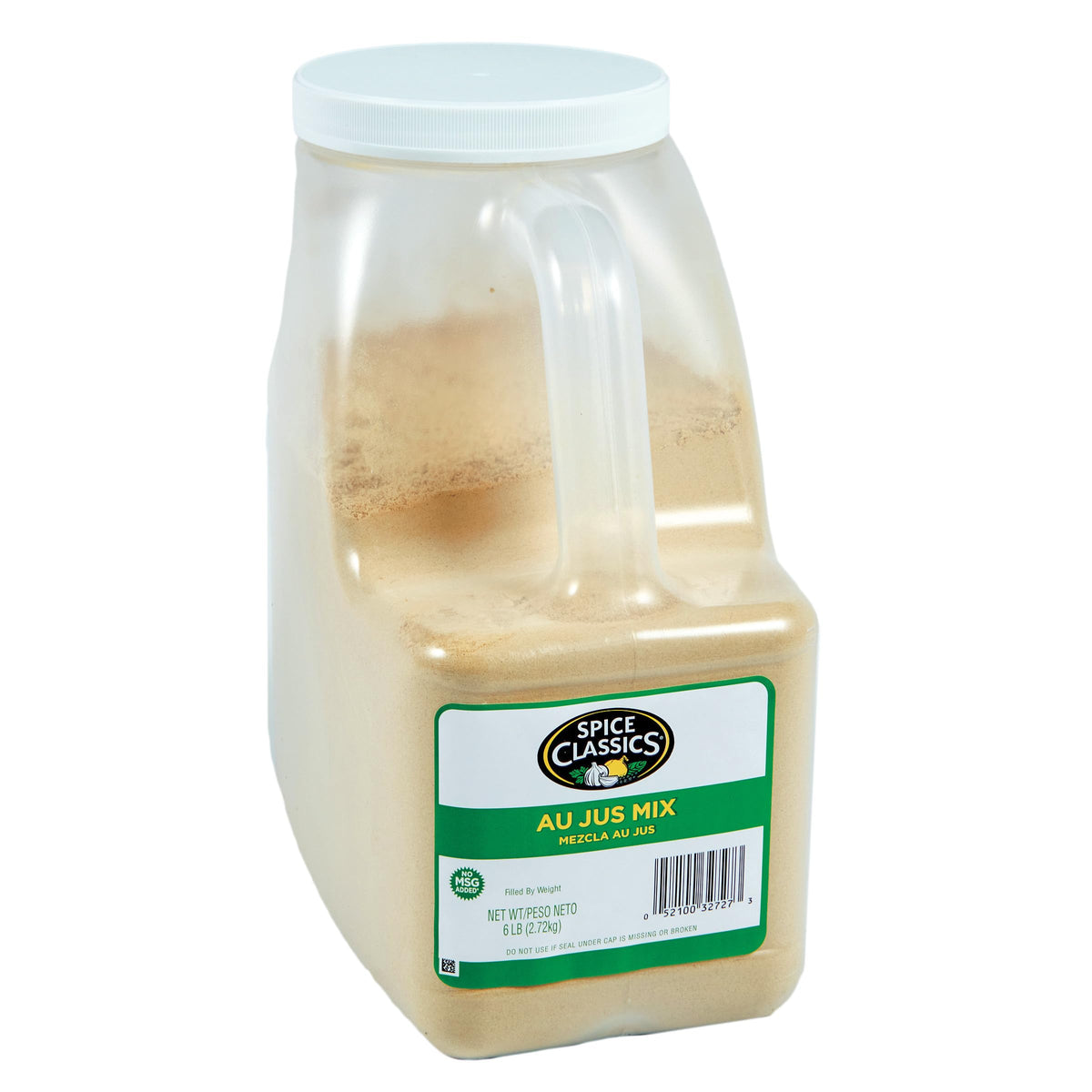 Spice Classics au jus mix 6lb container for bulk prep and consistent flavor