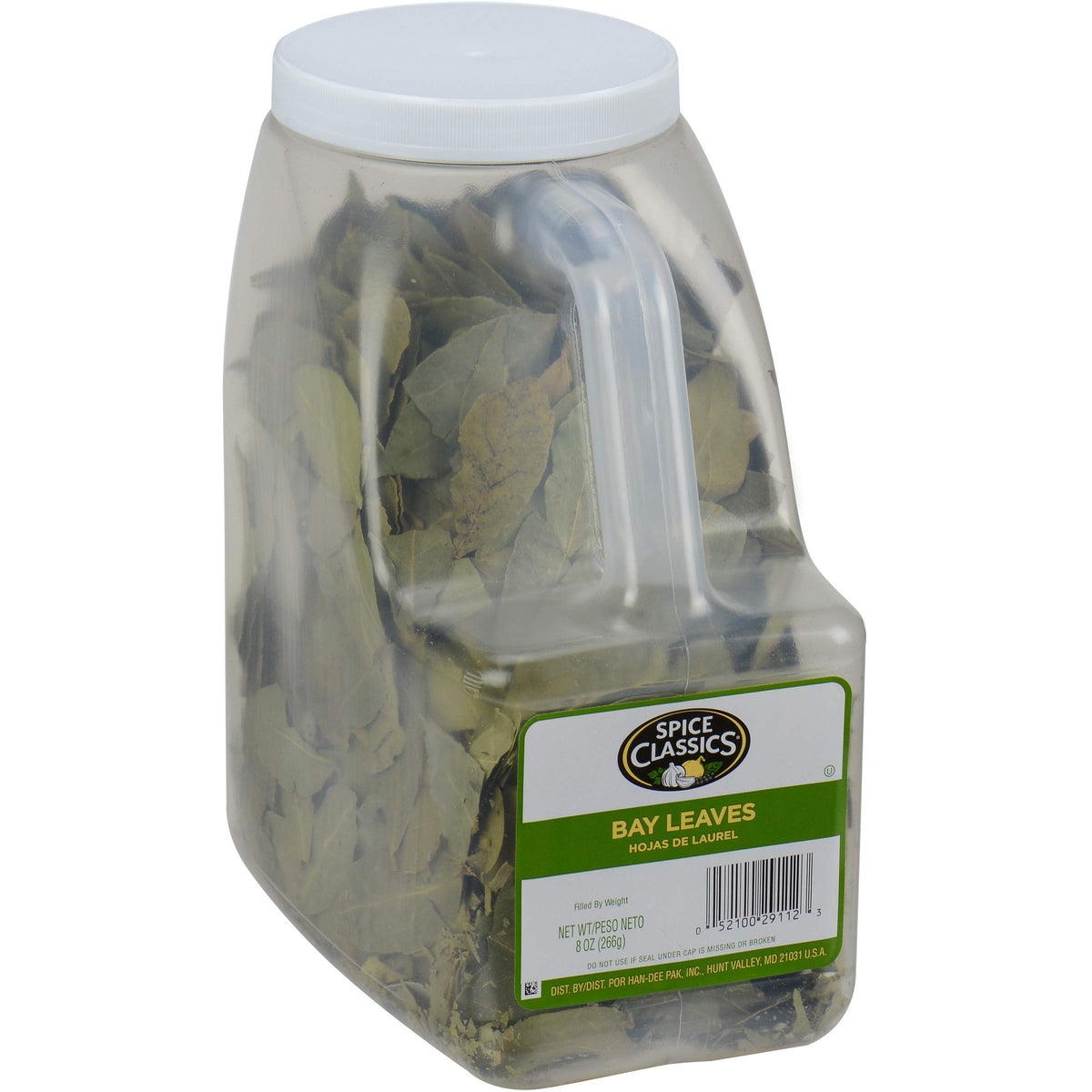 Spice Classics Bay Leaves bulk container for professional kitchens and recipes