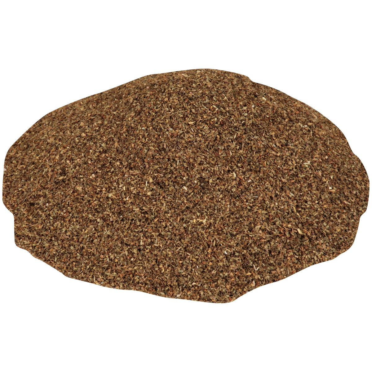 Spice Classics Dried Basil Leaves label close-up aids fast product identification.