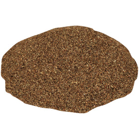 Spice Classics Dried Basil Leaves label close-up aids fast product identification.