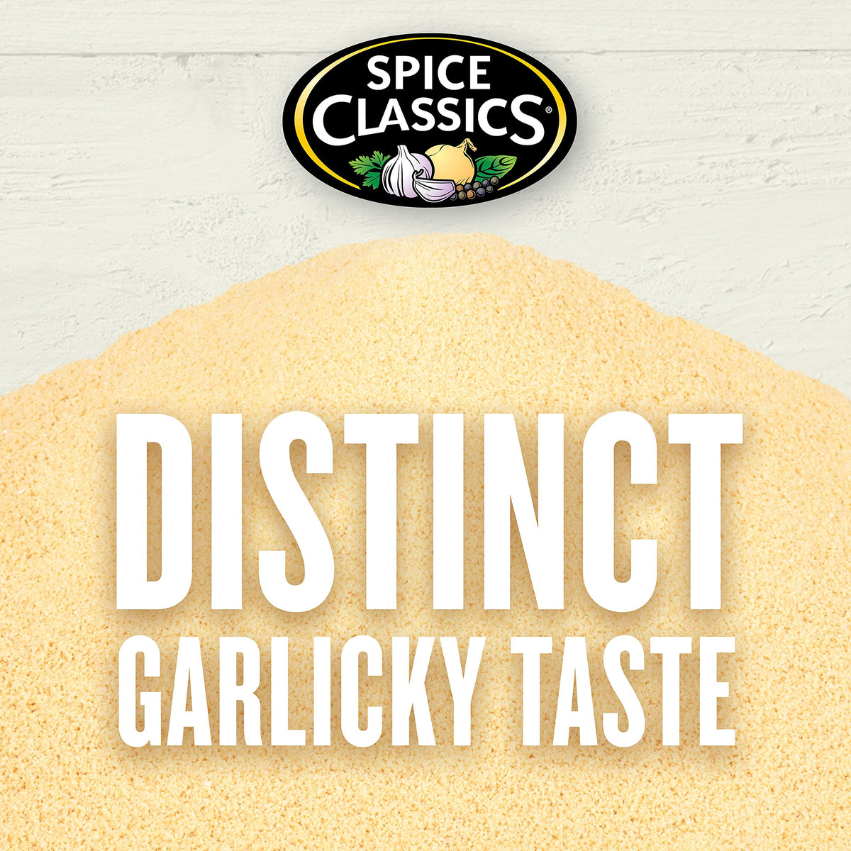 Spice Classics Garlic Powder dry-rub versatility adds depth to meats