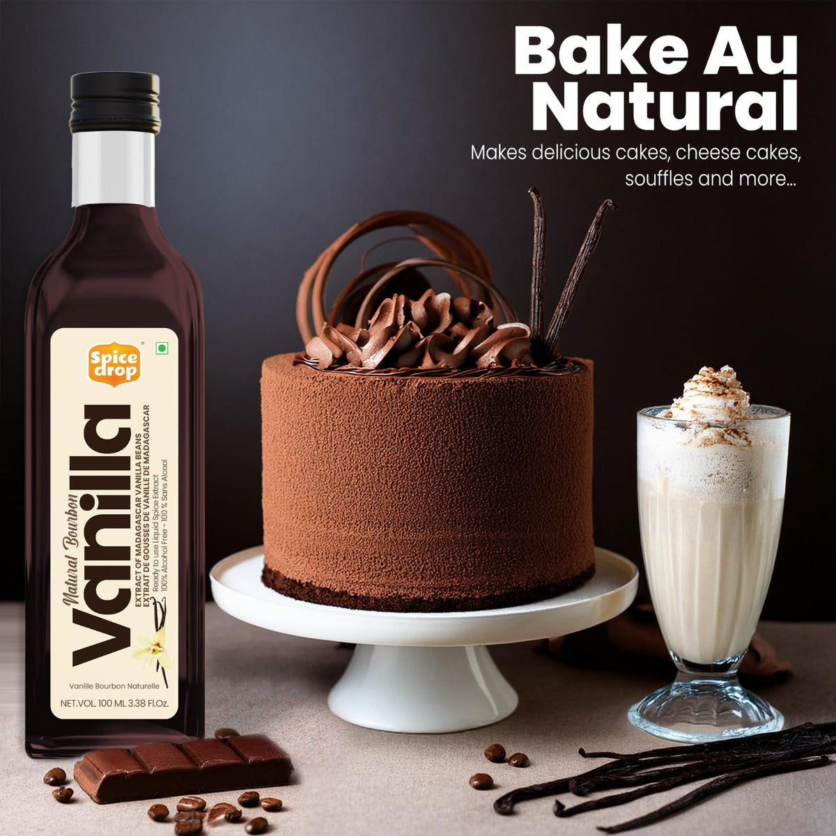 Spice Drop vanilla baking hero adds depth to cakes and cookies.
