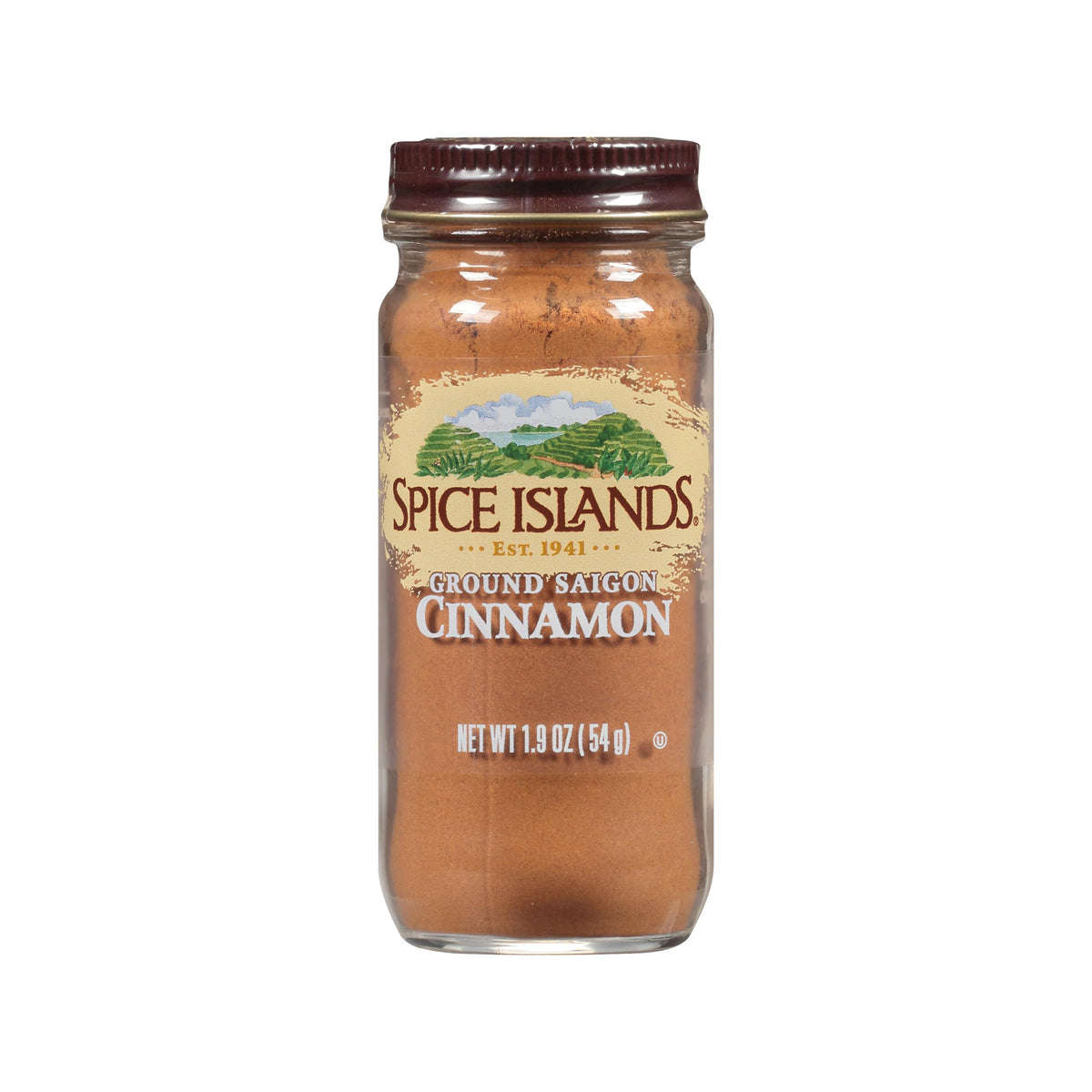 Spice Islands ground nutmeg shaker adds aroma to apples and desserts.