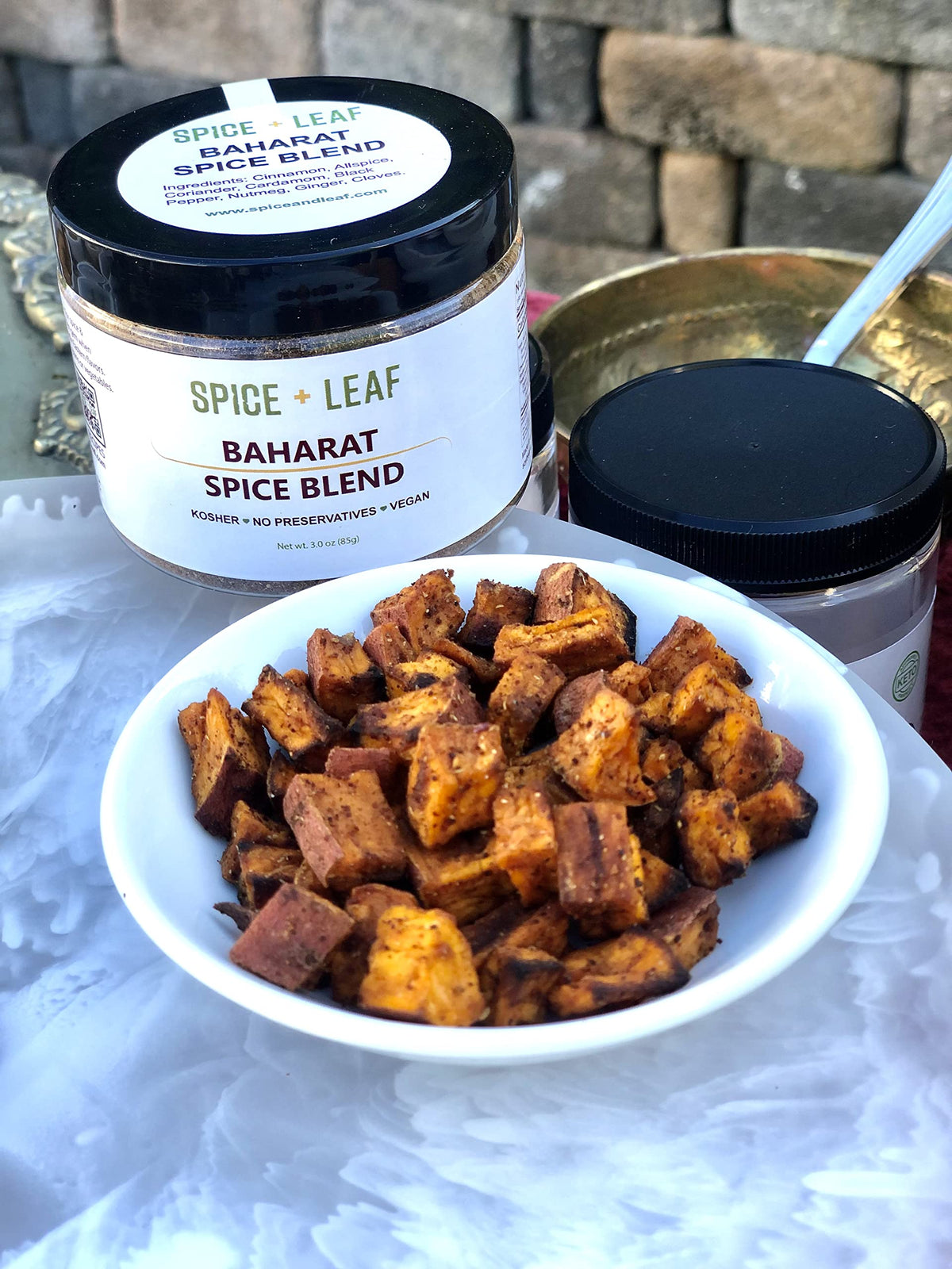 SPICE + LEAF Baharat salt-free seasoning option for everyday meals