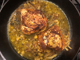 SPICE + LEAF Ras El Hanout seasoned dish image conveys versatility in stews.