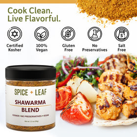 Sun-dried, farm-fresh SPICE + LEAF spices appear pure and additive-free.