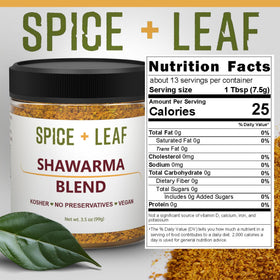 US-made, hand-packed jar highlighting freshness from SPICE + LEAF.