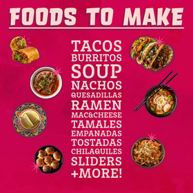 Spice Orbs Medium Birria Orb tacos filling with bold birria taste.