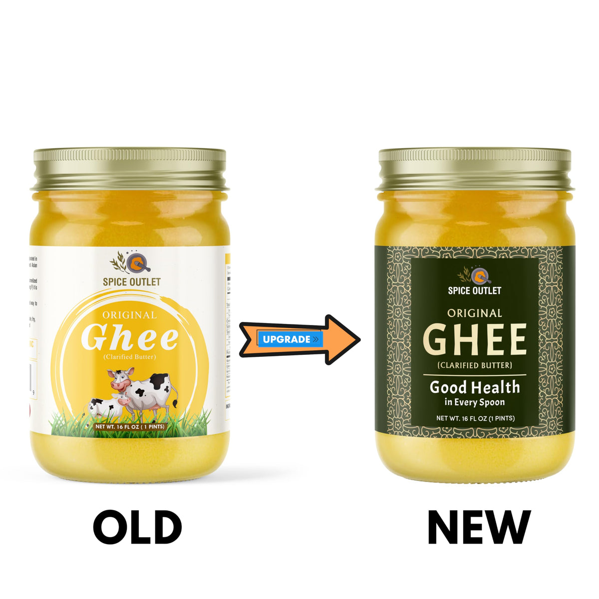 SPICE OUTLET ghee is lactose- and casein-free after clarifying