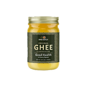 SPICE OUTLET ghee featured with roasted vegetables for depth