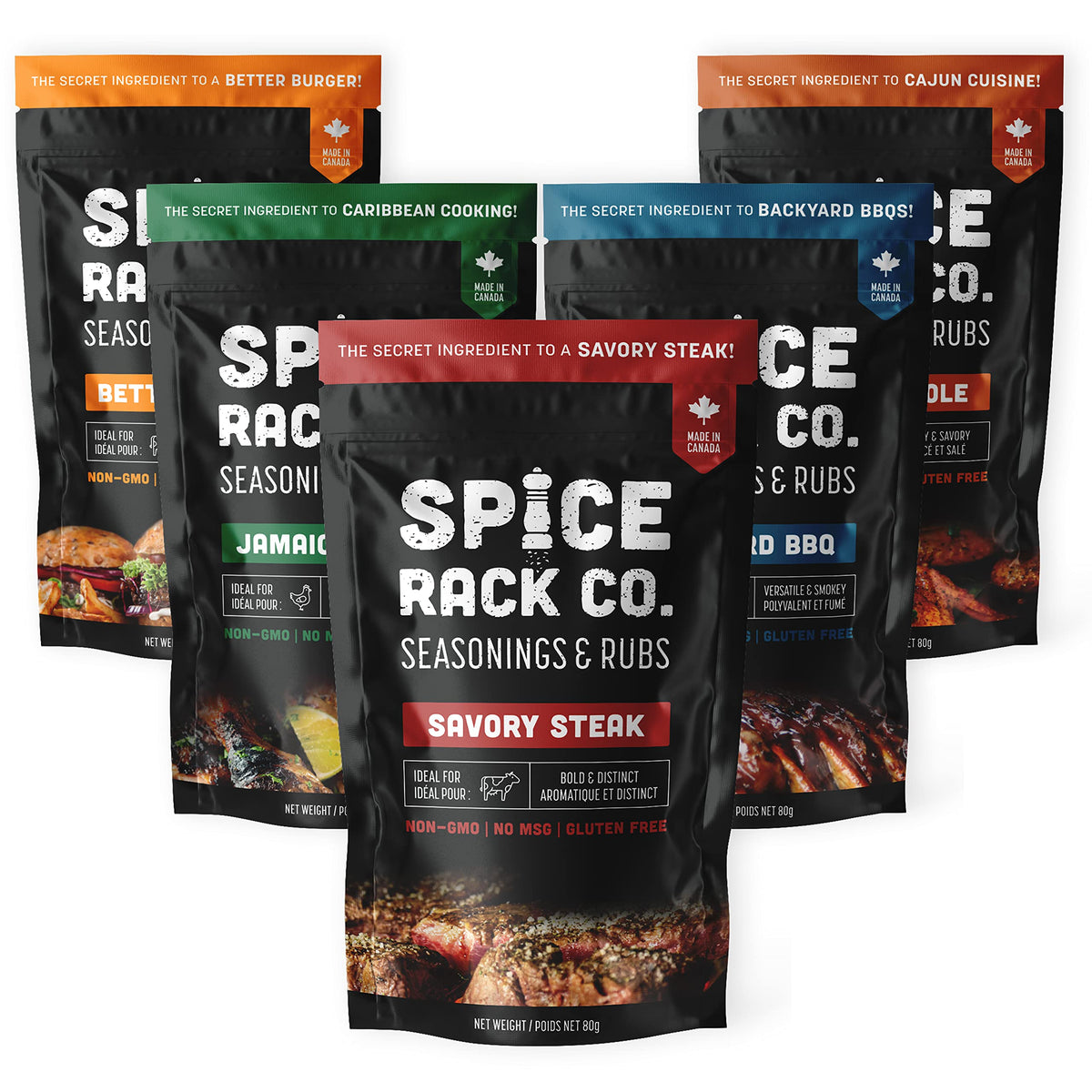 Spice Rack Co. savory steak rub enhances grilled steaks with bold flavor