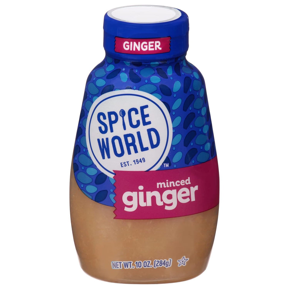 Spice World ginger bottle pour for easy, mess-free sauce and stir-fry boosts