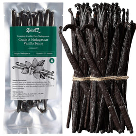 SPICEEL Madagascar vanilla beans 5-7 inches ready for premium baking and extracts