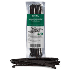 SPICEEL Madagascar vanilla beans pods from Grade A harvest for rich flavor.