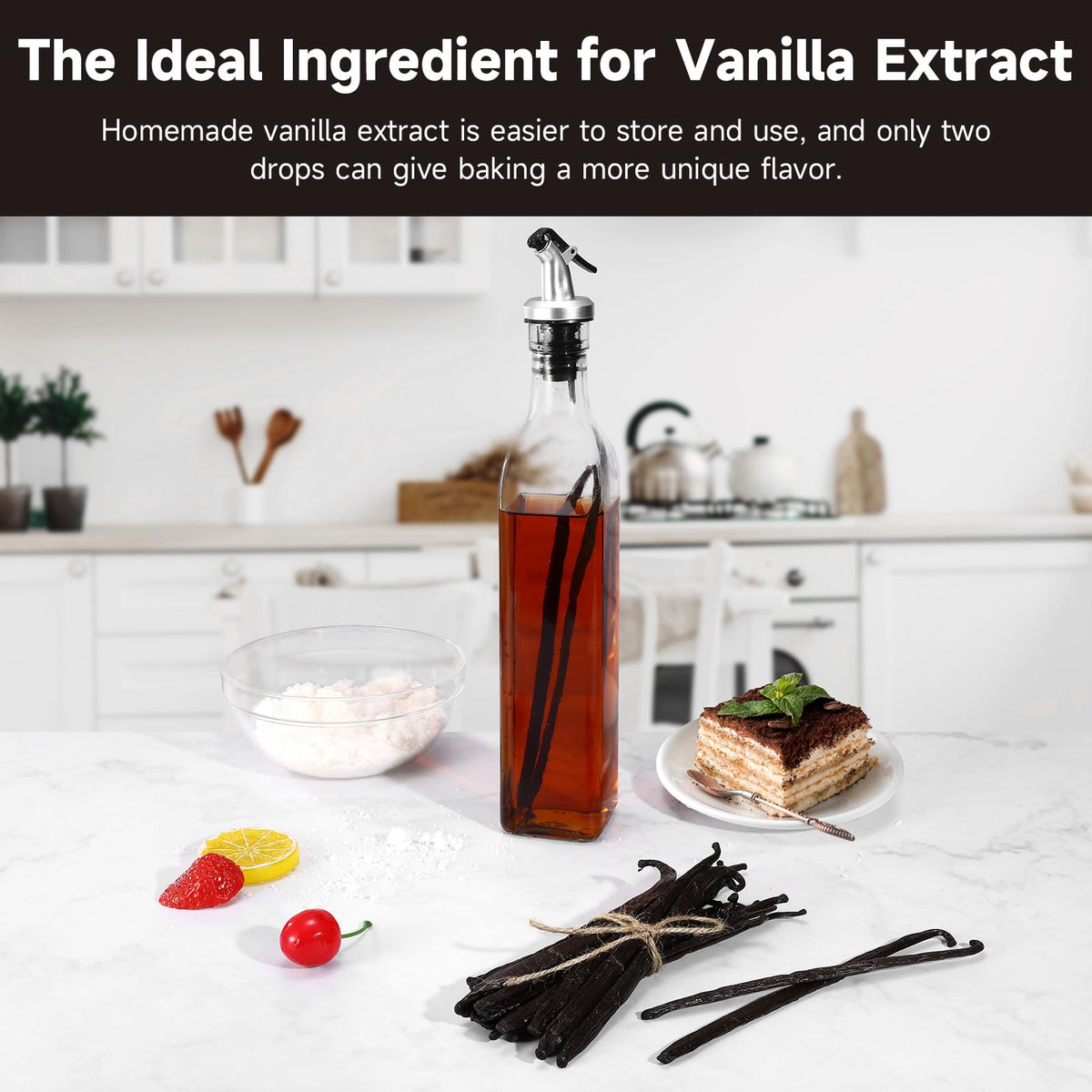 SPICEEL vanilla beans grown without pesticides for clean flavor