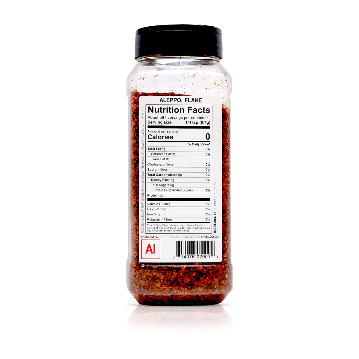 Spiceology Aleppo Pepper Flakes close-up showing texture and color