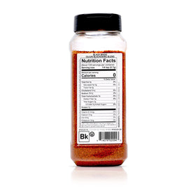 Spiceology Black Magic Cajun Blackening Seasoning pour ready for seafood seasoning.