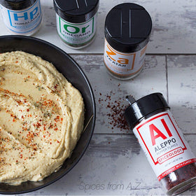 Spiceology Bulk Aleppo Pepper jar for professional kitchens