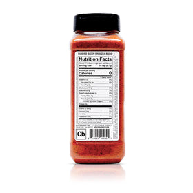 Spiceology Candied Bacon Sriracha Spice Blend pour cap for glossy glazes.