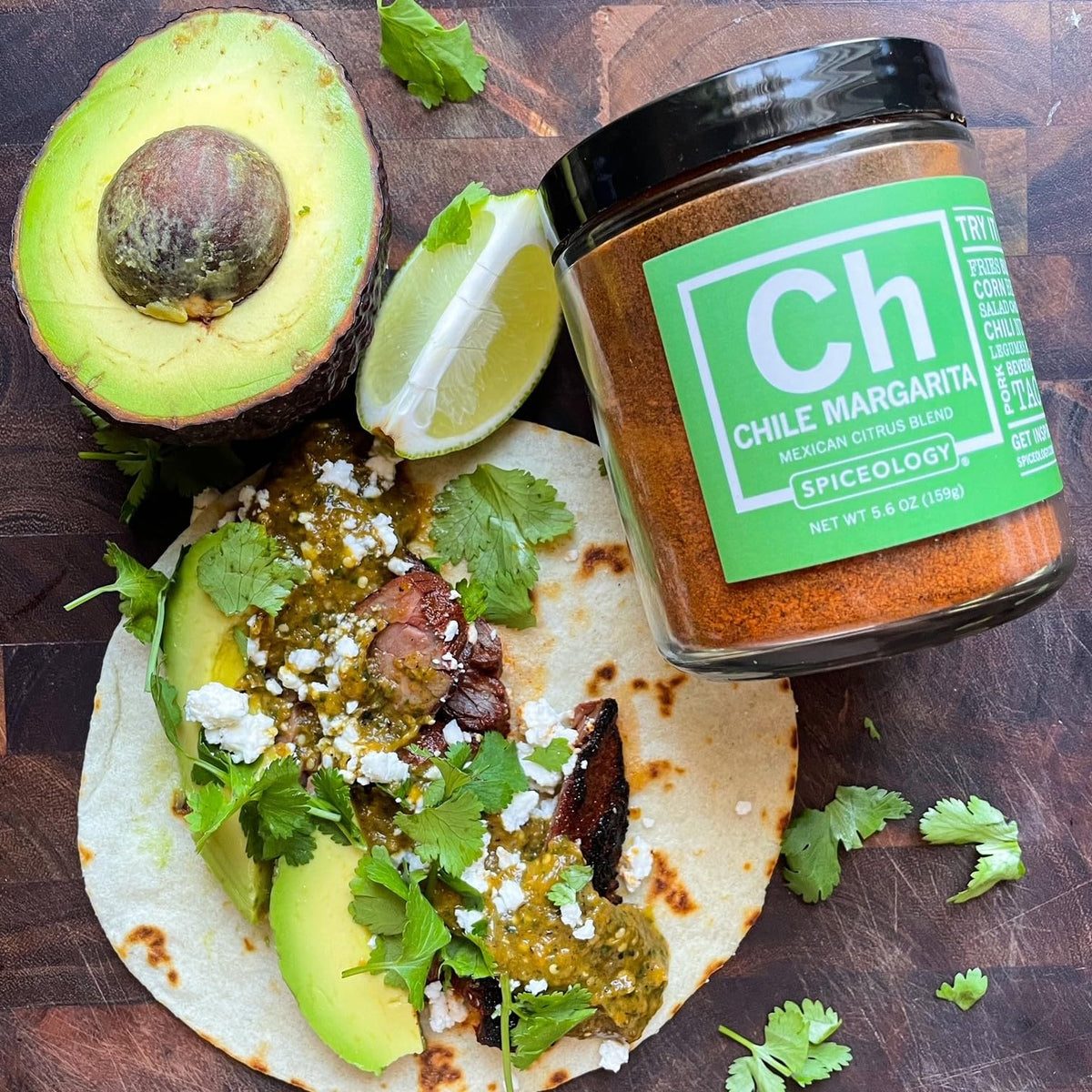 Spiceology Chile Margarita rub in sauces and dressings for depth.