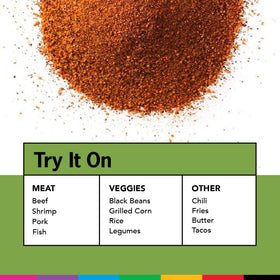 Spiceology Chile Margarita rub on tacos for zesty Mexican flair.