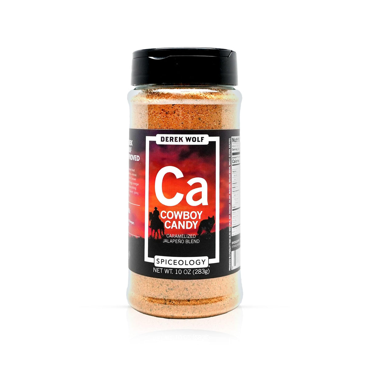 Spiceology Cowboy Candy bottle pour adds bold sweet heat to grilled meals