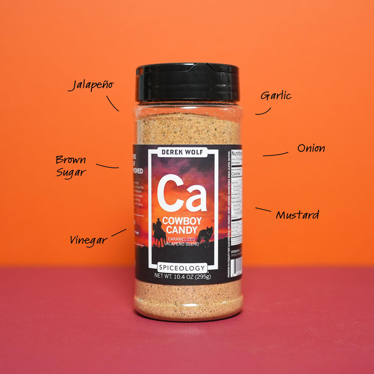 Spiceology Cowboy Candy smoked brisket image highlights bold sweet heat