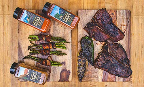 Spiceology Derek Wolf Gaucho Steakhouse Rub grilled steak ready to savor and share