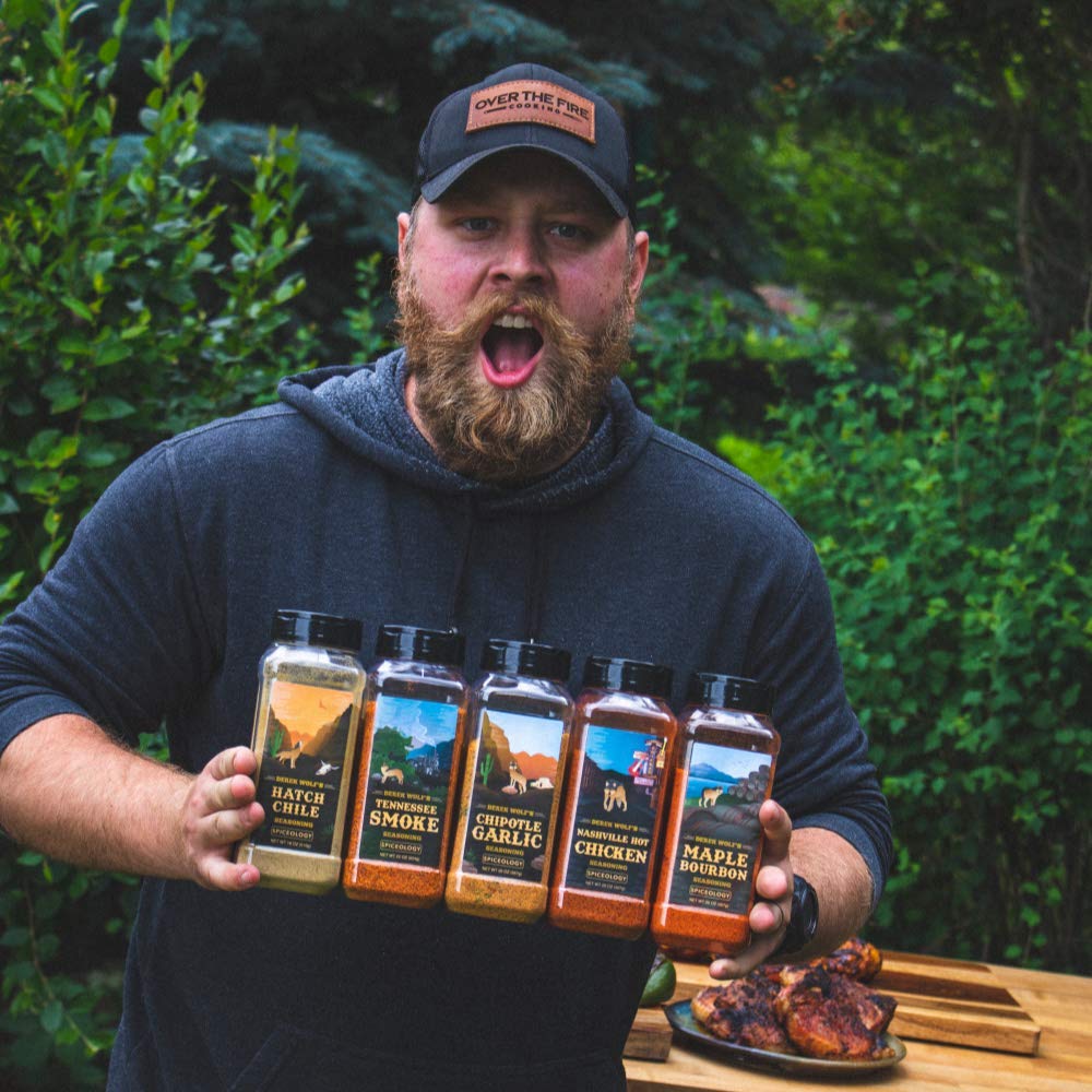 Spiceology Tennessee Smoke Rub on roasted jackfruit for flavor