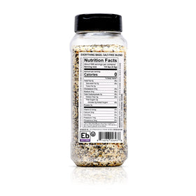 Spiceology Everything Bagel Seasoning close-up with sesame and garlic for avocado toast