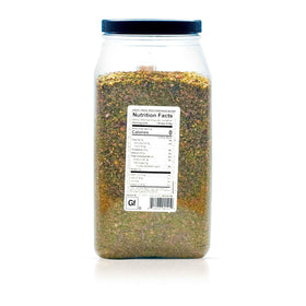 Spiceology Greek Freak ingredients closeup with sea salt and herbs for seasoning