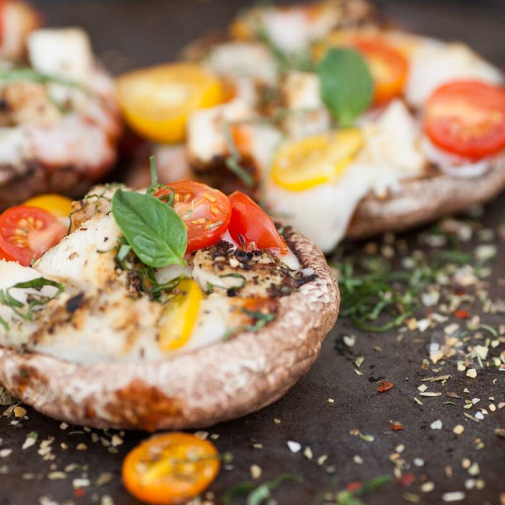 Pizza-seasoning sprinkle from Greek Freak for a Greek twist.