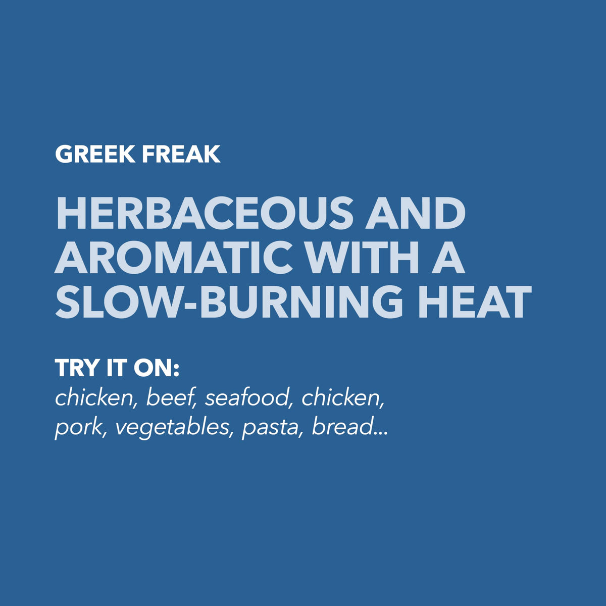 Spiceology Greek Freak on roasted potatoes for savory Mediterranean crust.