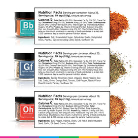 Spiceology grill-ready rubs ready to elevate burgers, ribs, and vegetables.